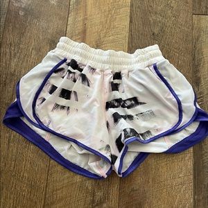 Lululemon Faded Stripe Colorful Pattern Shorts